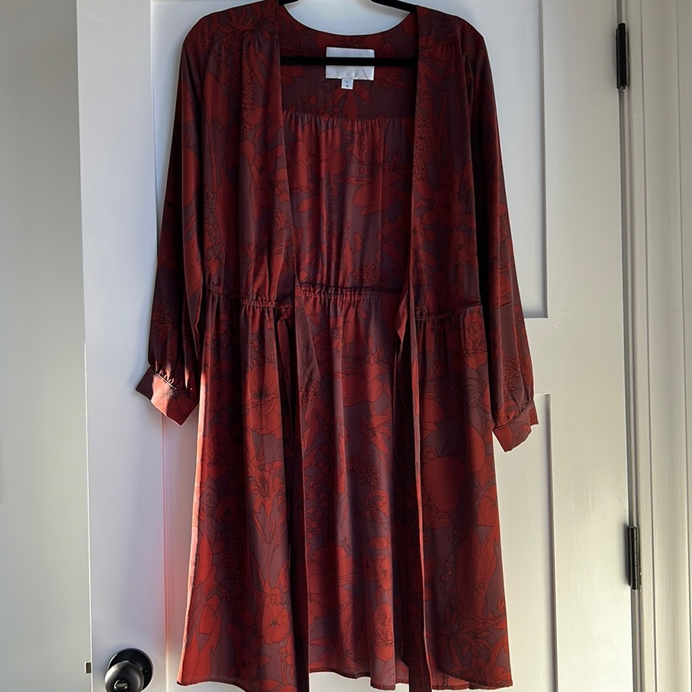 Amour Vert Silk Dress